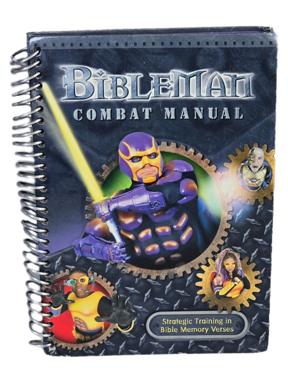 Bibleman Combat Manual : Strategic Training in Bible Memory Verse - NEW UNUSED